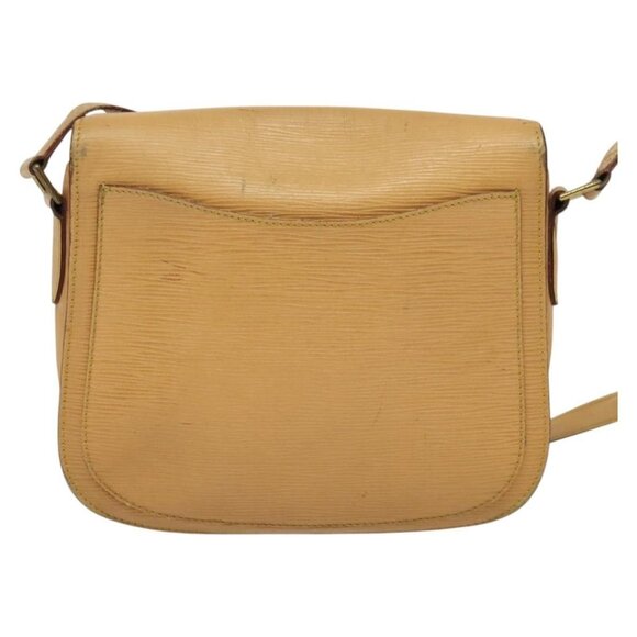 LOUIS VUITTON Epi Saint Cloud GM Shoulder Bag Beige LV Auth - Picture 3 of 16